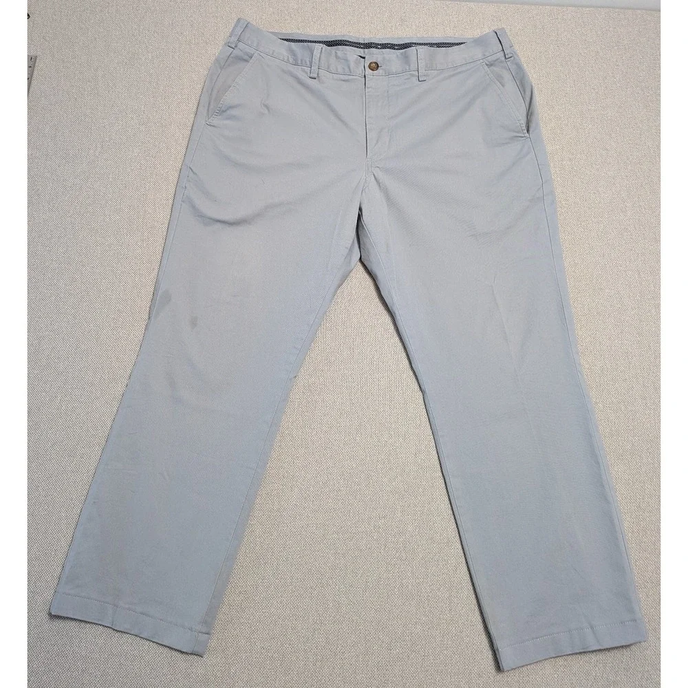 Bonobos Maide Men's Light Blue 38x30 Cotton Stretch Chinos Straight Pants Office